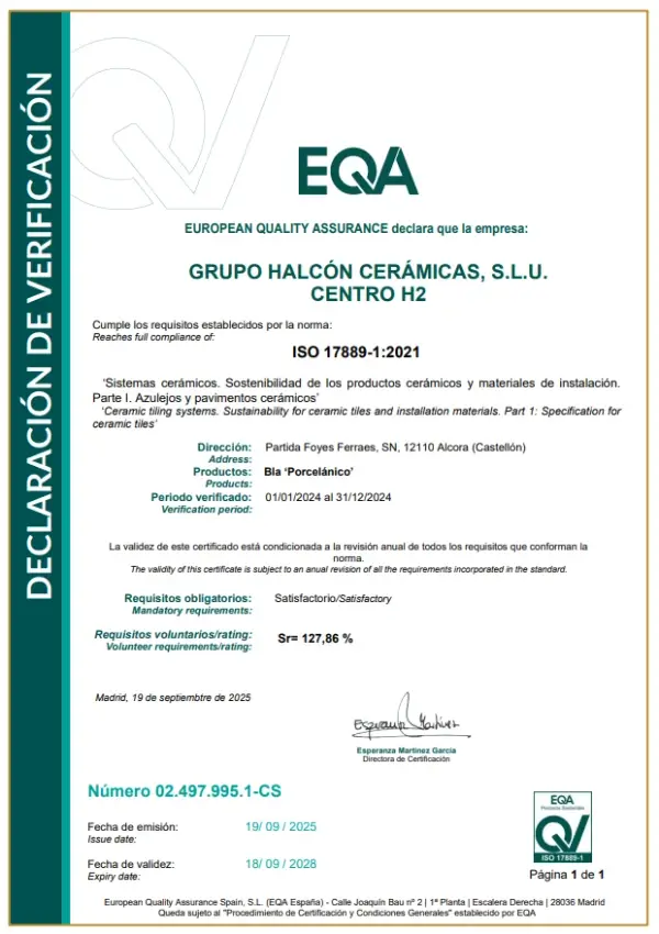 H7 Declaracion ISO17889 GRUPO HALCON 2025